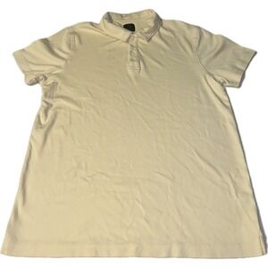 14th And Union Men's Ivory Color Polo Shirt Size‎ L